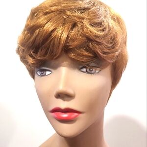 Human Hair Pixie Wig